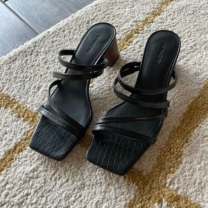 Vince block heel sandals
